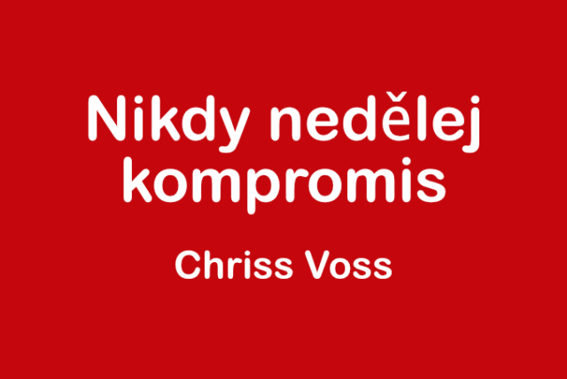 Výpisek z knihy  Nikdy nedělej kompromis